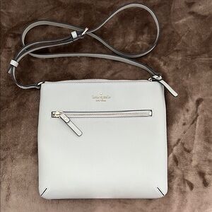 Kate Spade Light Gray crossbody/Shoulder Bag